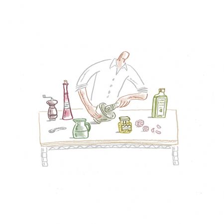 making dressing