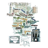 Vilnius in Lithuania