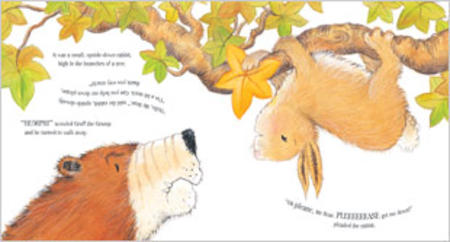 An inside spread from Gruff the Grump (pub. Little Tiger Press 2009)