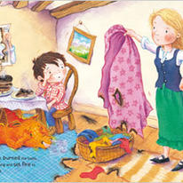 inside spread from 'Too Hot To Hug' published 2010