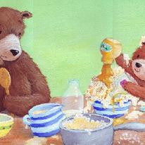 sneak preview of illustration from 'Before We Go To Bed', due publication 2011