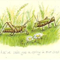 We've still got a spring in our step...