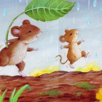 Spread from forthcoming board book