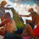 beach | (sold) | 150 x 220cm | acrylic on canvas beach