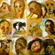 dog people | | 150 x 240cm | mixed media dog people