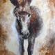 donkey | (sold) | 140 x 110cm | acrylic on canvas donkey