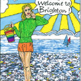 Welcome to Brighton! - print