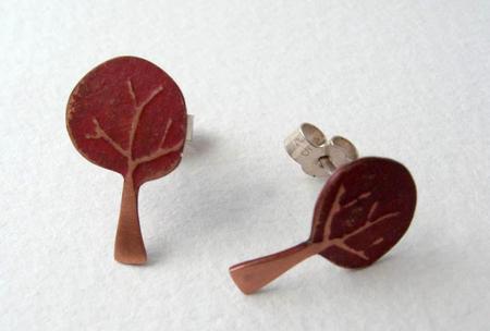 copper tree studs