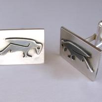 crow cufflinks