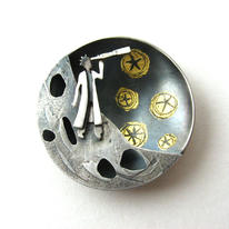 search the heavens brooch