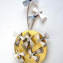 Sunbird brooch