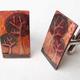 two tree cufflinks