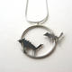 wolves pendant
