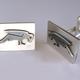 crow cufflinks