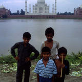 back of Taj Mahal - photo