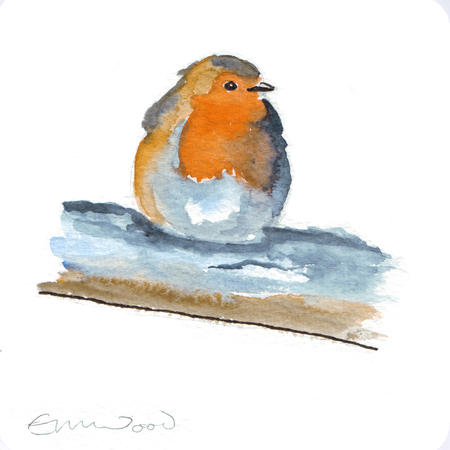Christmas robin