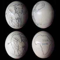 hidden ostrich egg elephant…