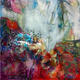 Steel Silk | (sold) | | Mixed media painting, resin Steel Silk