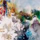 untitled | (sold) | 76 x 76cm | miixed media painting untitled