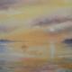 Estuary sunset