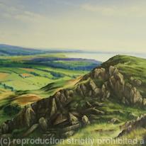 Duddon Estuary over Stickle Pike, Cumbria