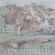 The Stone Circle in… | £60 | 42 x 5cm | Ink and Coloured Pencil on Paper The Stone Circle in…