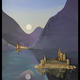 Lake Como | | 60 x 100cm | Acrylic Painting Lake Como