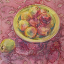 Apples and a quince