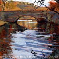 Calver Bridge, Winter