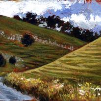 Corduroy Landscape, Long Dale, Hartington