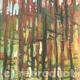 Pine Trunks, Hafod | | 10 x 13cm | Acrylic on board Pine Trunks, Hafod