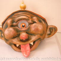 one eye goblin mask