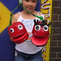 fruit  veg puppets workshop