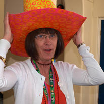 big hat for Foredyke Primary carnival