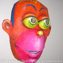 red man mask