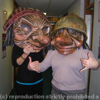 Bighead masks