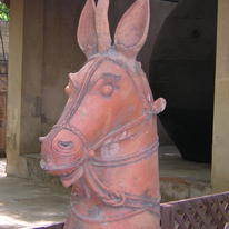 Indian large terracotta sculpture