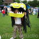 suitcase monster | | | mixed media suitcase monster