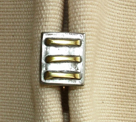 brass bars cufflink