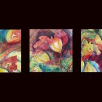 hidden In the Tulips III