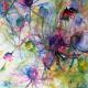 Sea Thistle | £395 | 105 x 145cm | Watercolour Signed Limited Edition Giclee Print on Canvas Sea Thistle