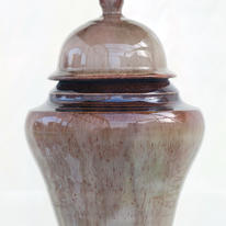 Hare Fur Tall Lidded