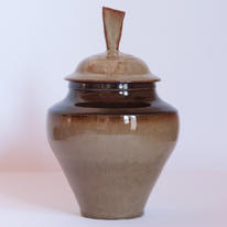 Hare Fur Tall Lidded 1