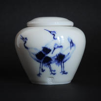 Crane Ginger Jar