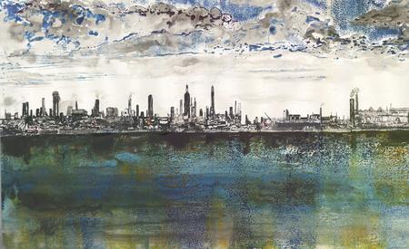 Monoprinting process