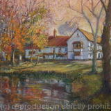 The White Hart, Godstone, Surrey - Mixed Media