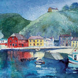 Passage East, County Waterford, Ireland - Watercolour