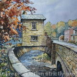 Bridge House, Ambleside, Lake District - Pen and watercolour