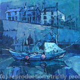 Staithes, North East Yorkshire - Acrylic Knife Painting
