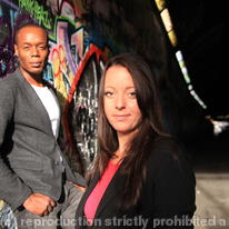 Zack and Lisa, TV Producers, Inside Out London